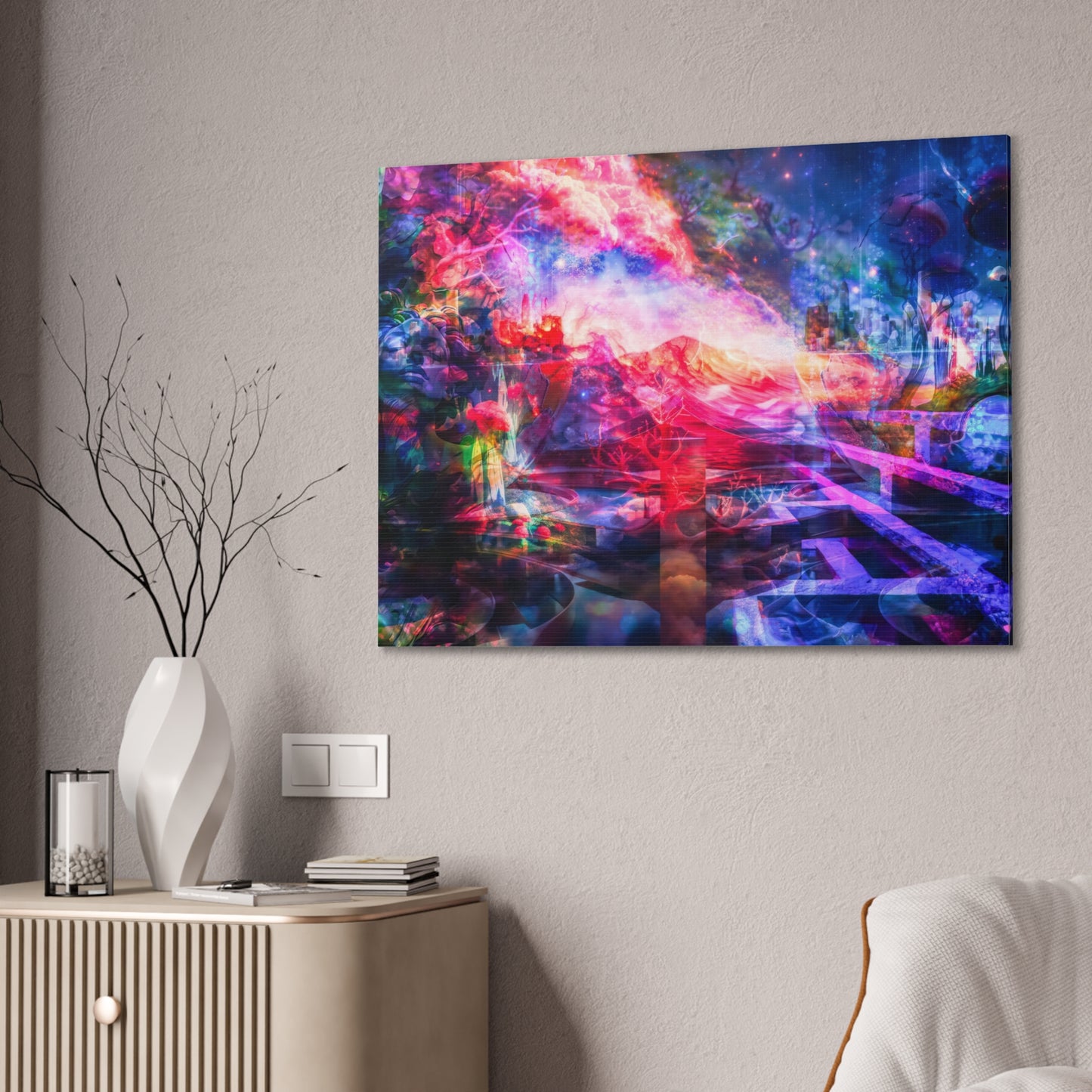 Elysian Drift – Digital Canvas Print by Callahan Indovina
