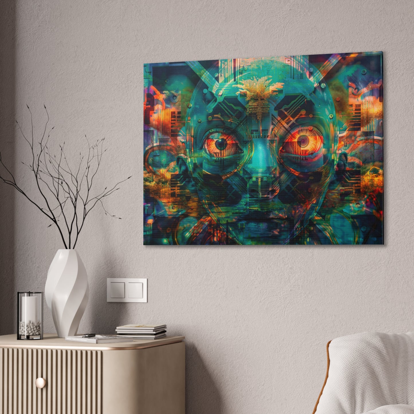 Circuit Oracle– Digital Canvas Print by Callahan Indovina