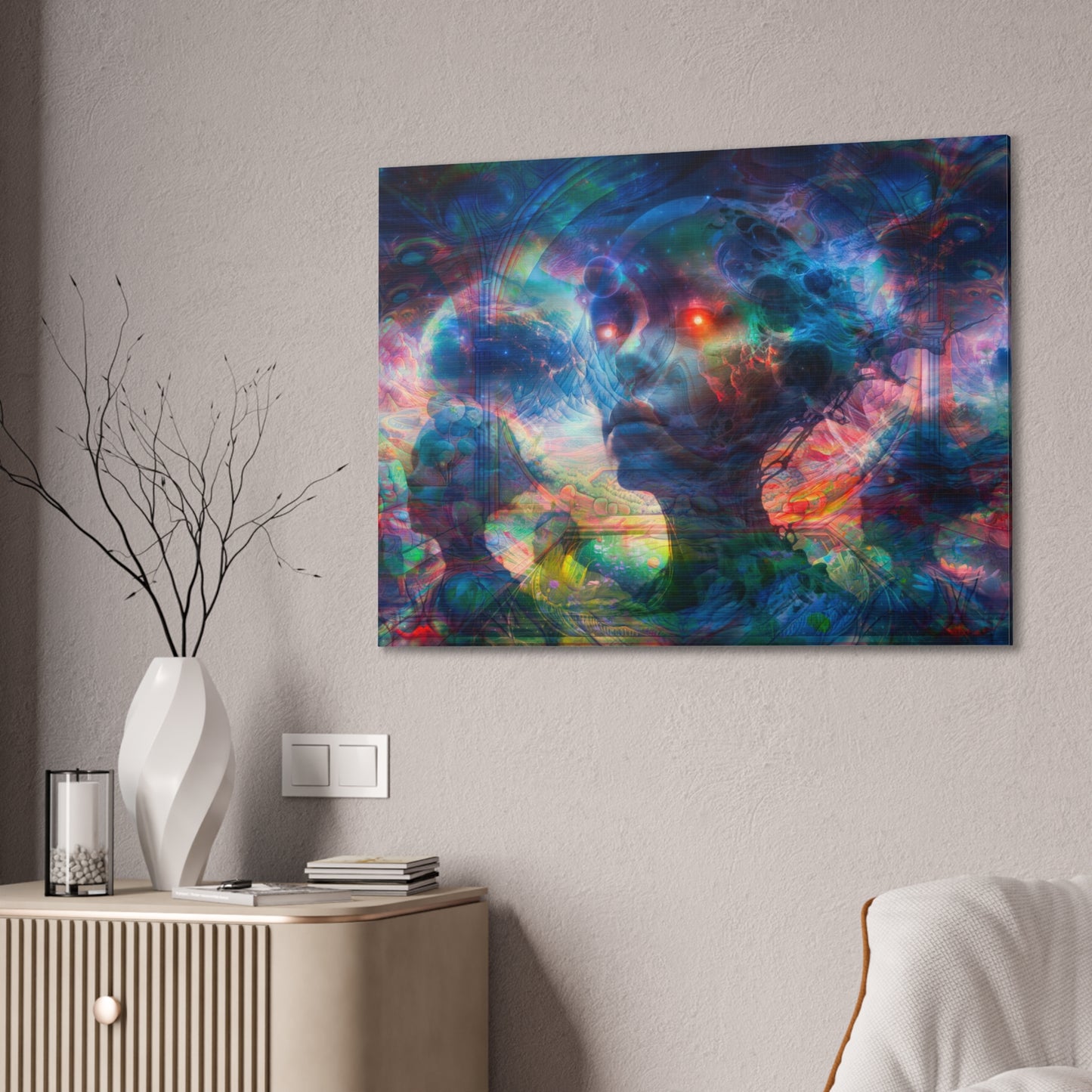Spectral Overseer – Digital Canvas Print by Callahan Indovina