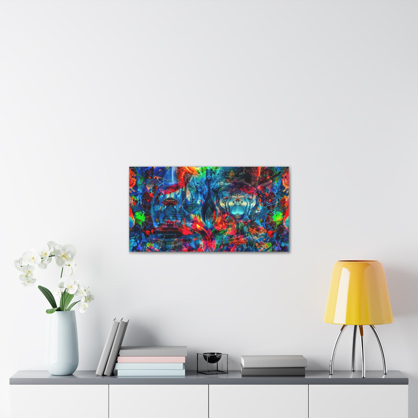 Celestial Bloom – Digital Canvas Print by Callahan Indovina