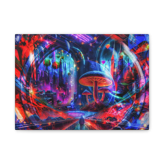 Dream The Frontier – Digital Canvas Print by Callahan Indovina