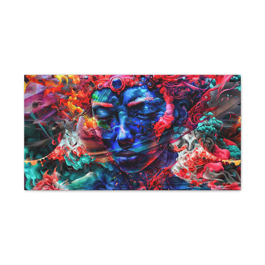 Lapis Goddess – Digital Canvas Print by Callahan Indovina