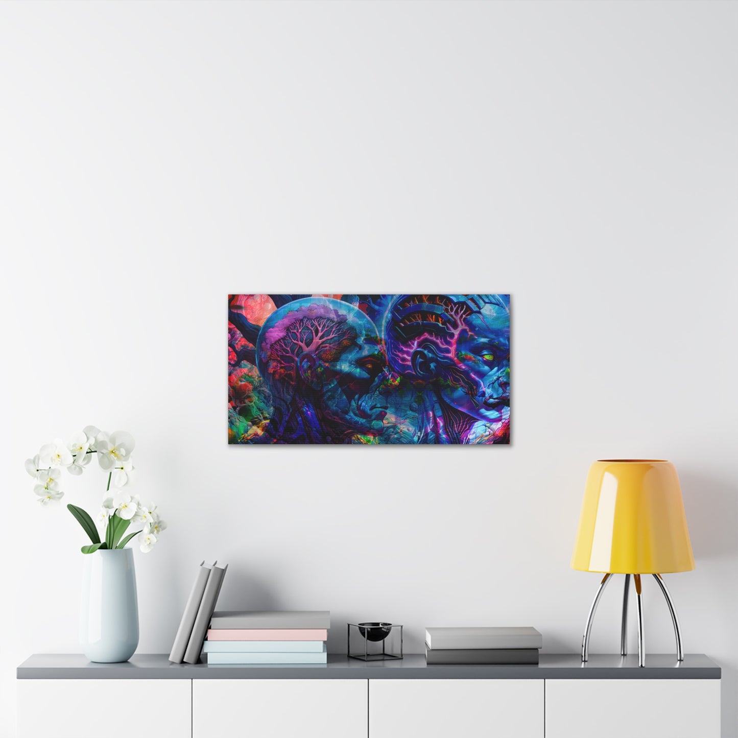 Dual Genesis – Digital Canvas Print by Callahan Indovina