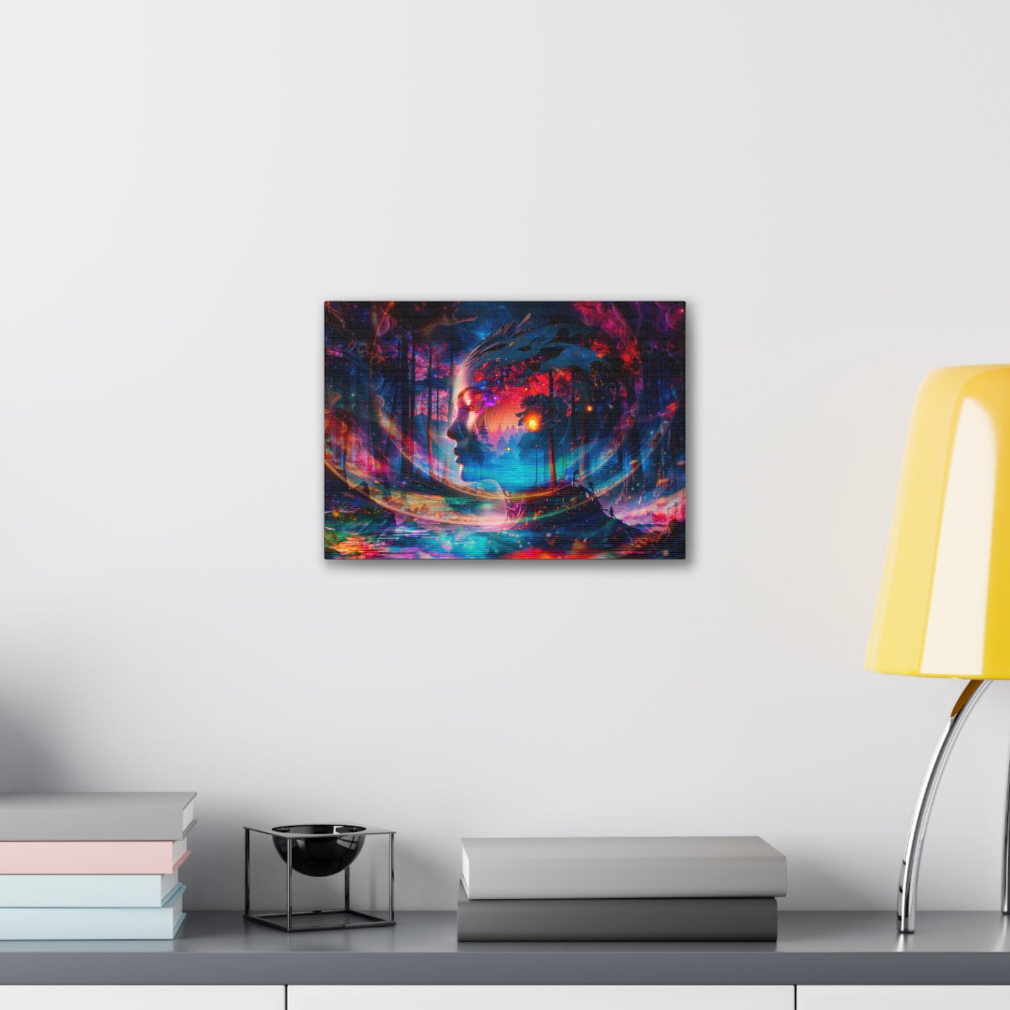 Luminous Mindscape – Digital Canvas Print by Callahan Indovina