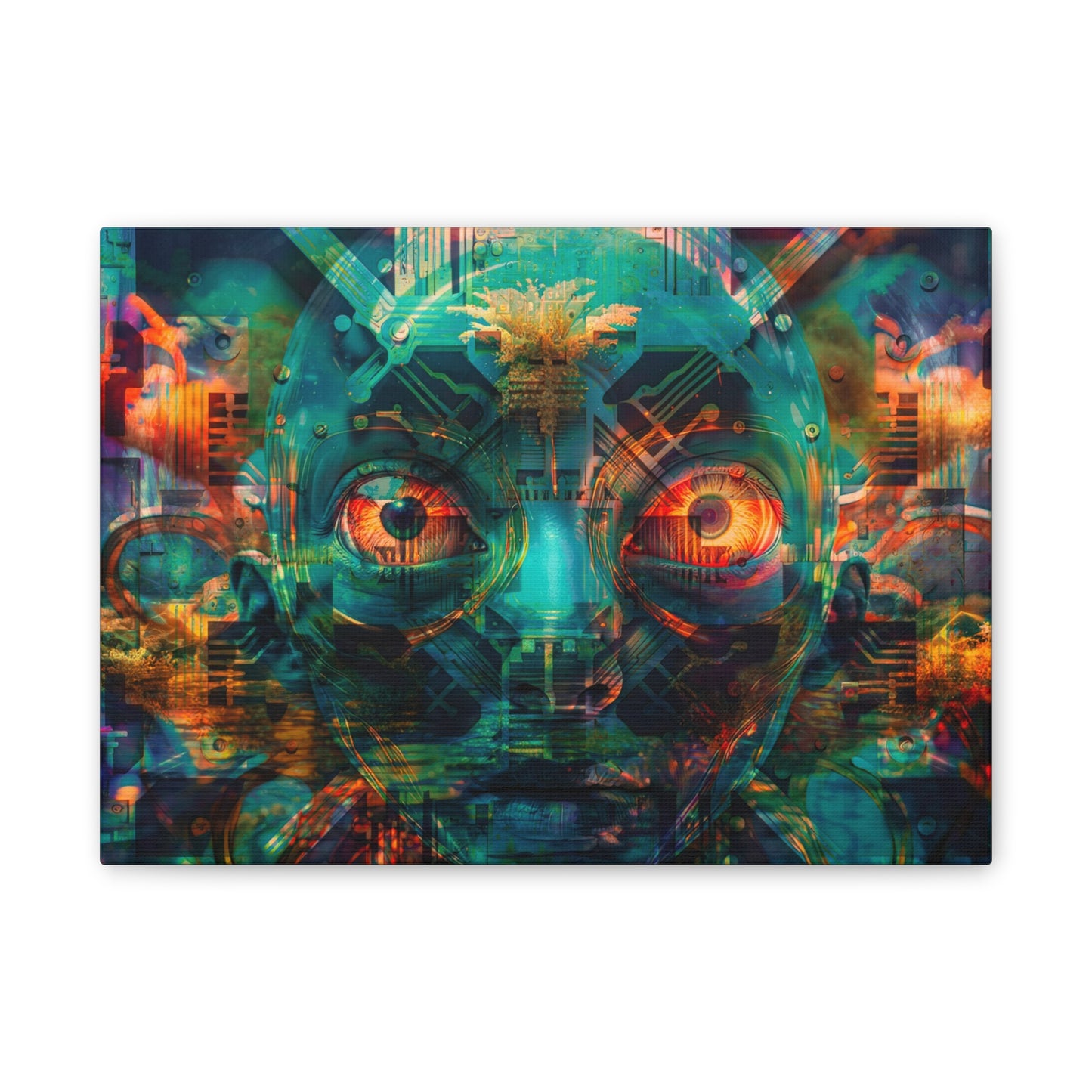 Circuit Oracle– Digital Canvas Print by Callahan Indovina