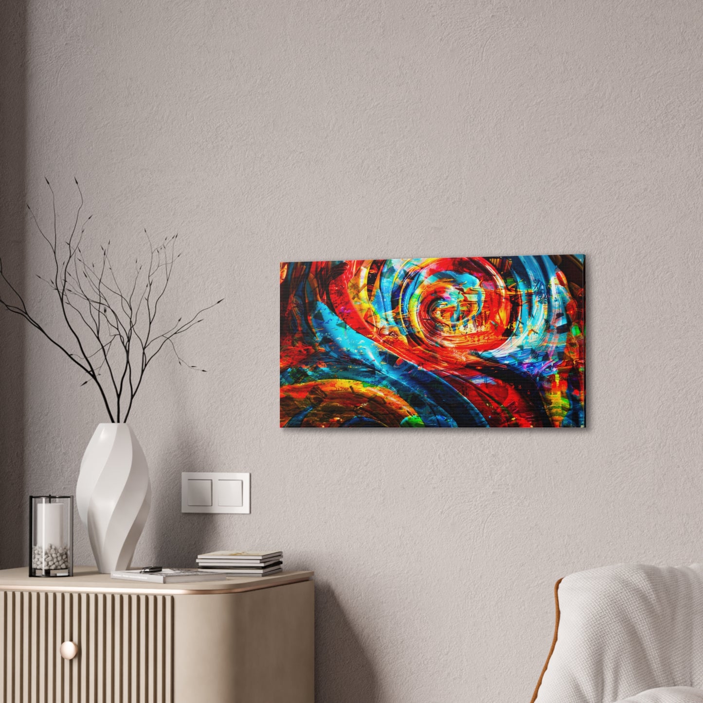 Spiral Forge– Digital Canvas Print by Callahan Indovina