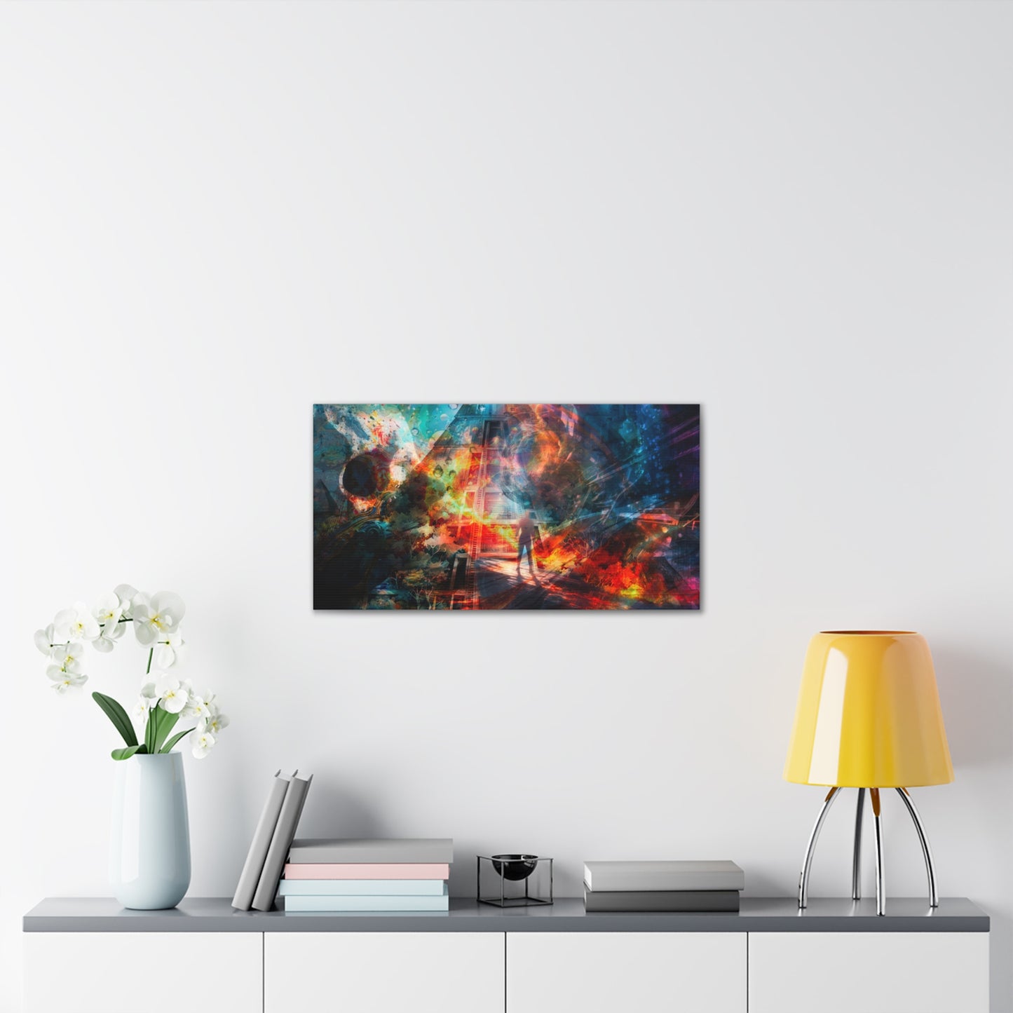 Obsidian Ascent – Digital Canvas Print by Callahan Indovina