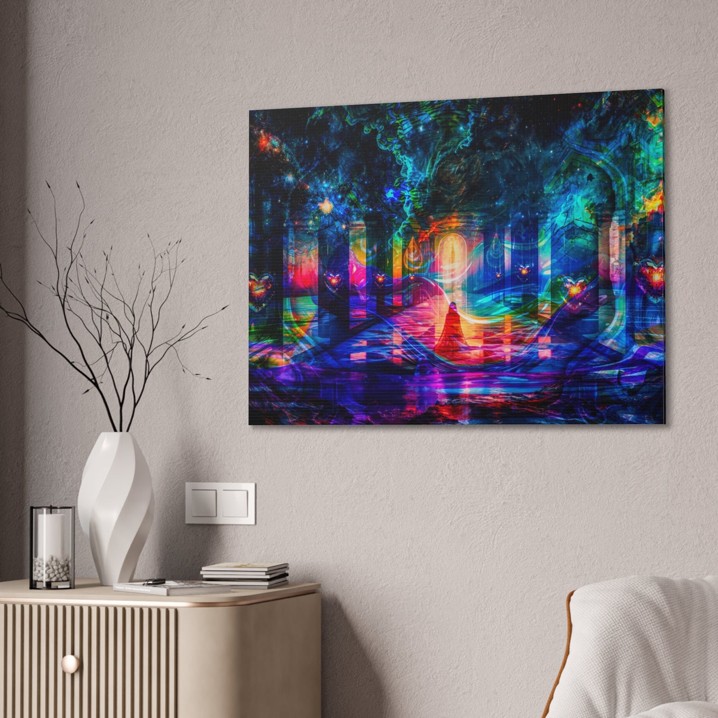 Sanctum of Light – Digital Canvas Print by Callahan Indovina