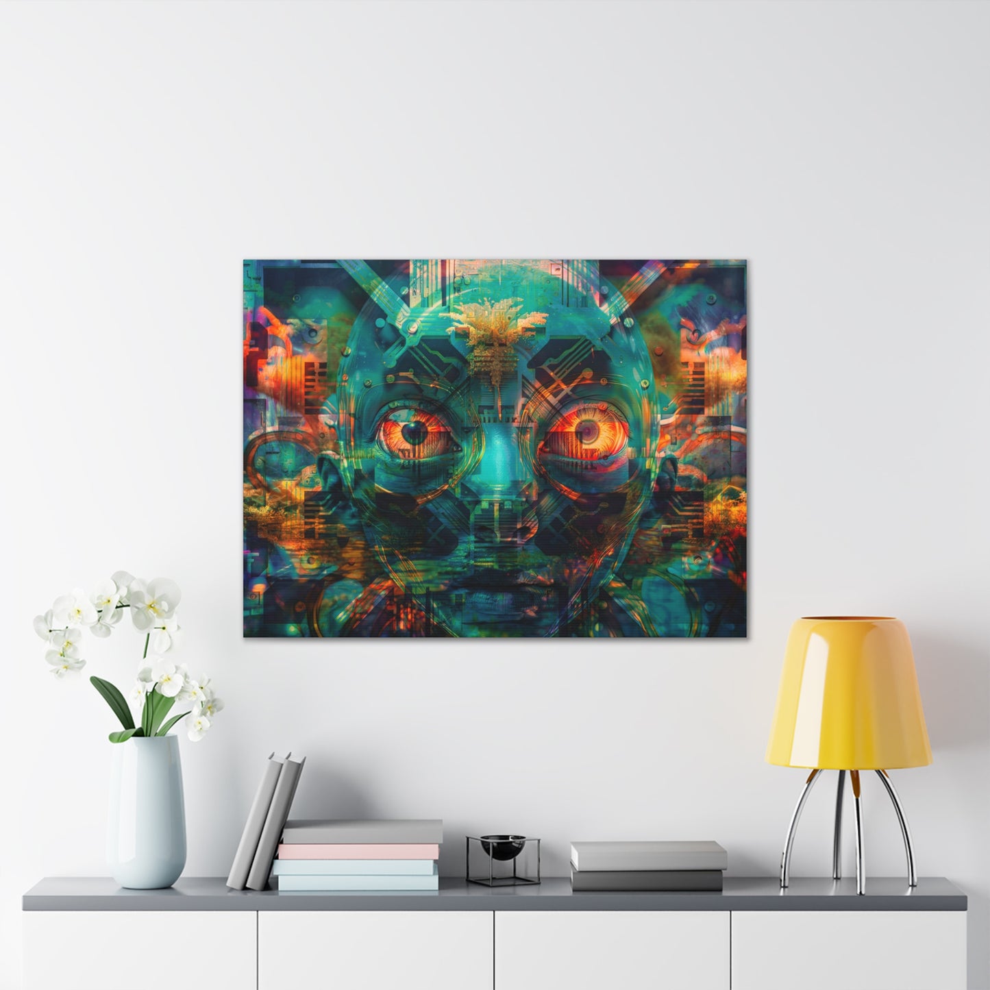 Circuit Oracle– Digital Canvas Print by Callahan Indovina