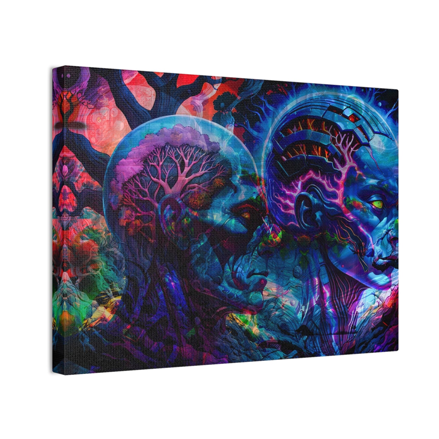 Dual Genesis – Digital Canvas Print by Callahan Indovina
