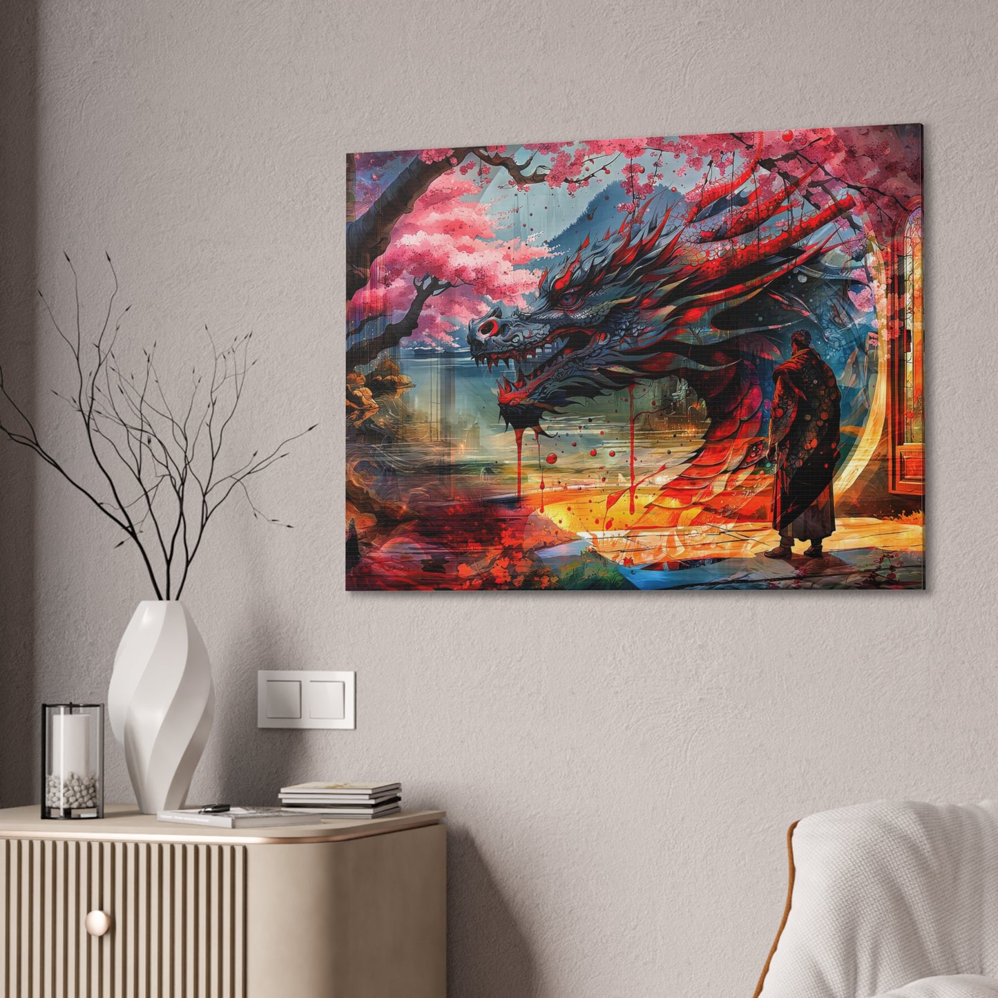 The First of Us – Digital Canvas Print by Callahan Indovina