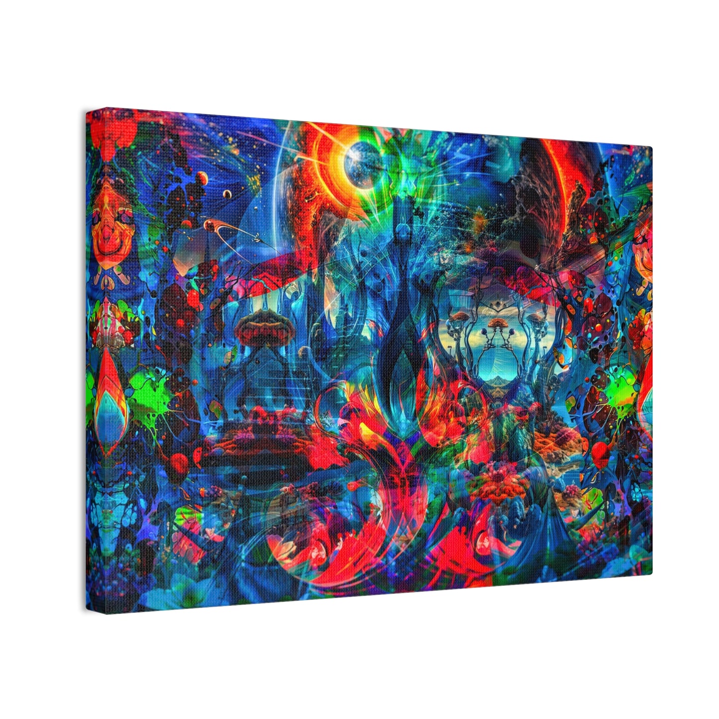 Celestial Bloom – Digital Canvas Print by Callahan Indovina