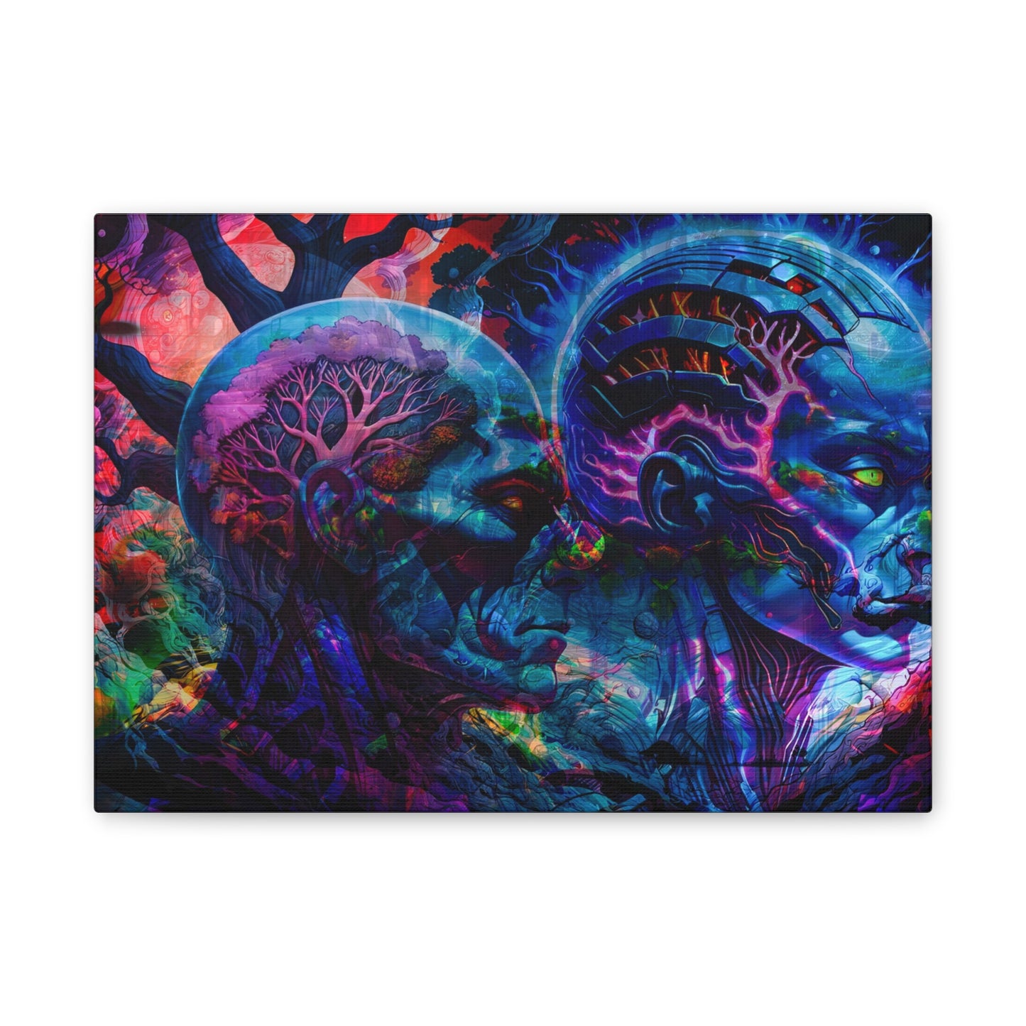 Dual Genesis – Digital Canvas Print by Callahan Indovina
