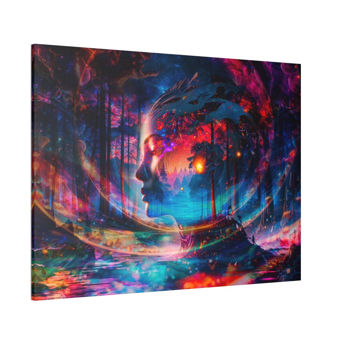 Luminous Mindscape – Digital Canvas Print by Callahan Indovina