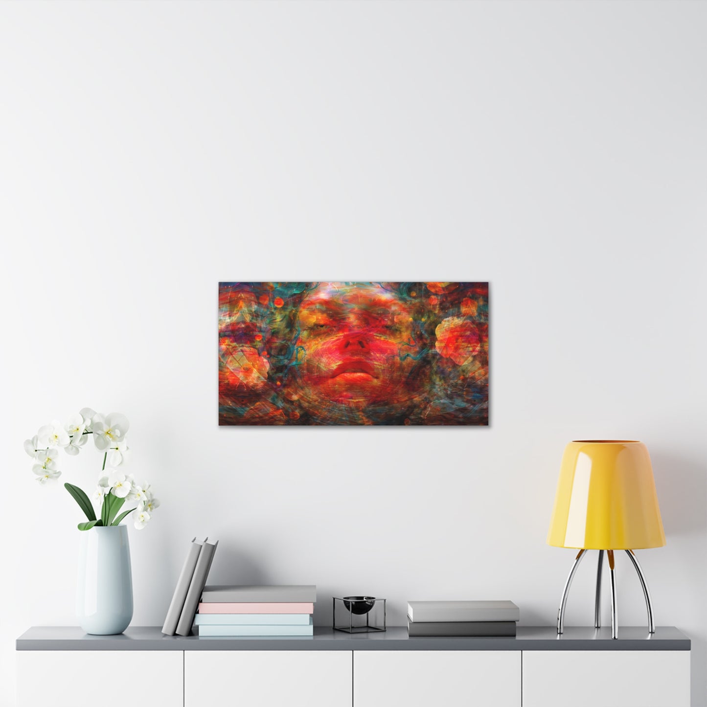 Ember Veil – Digital Canvas Print by Callahan Indovina