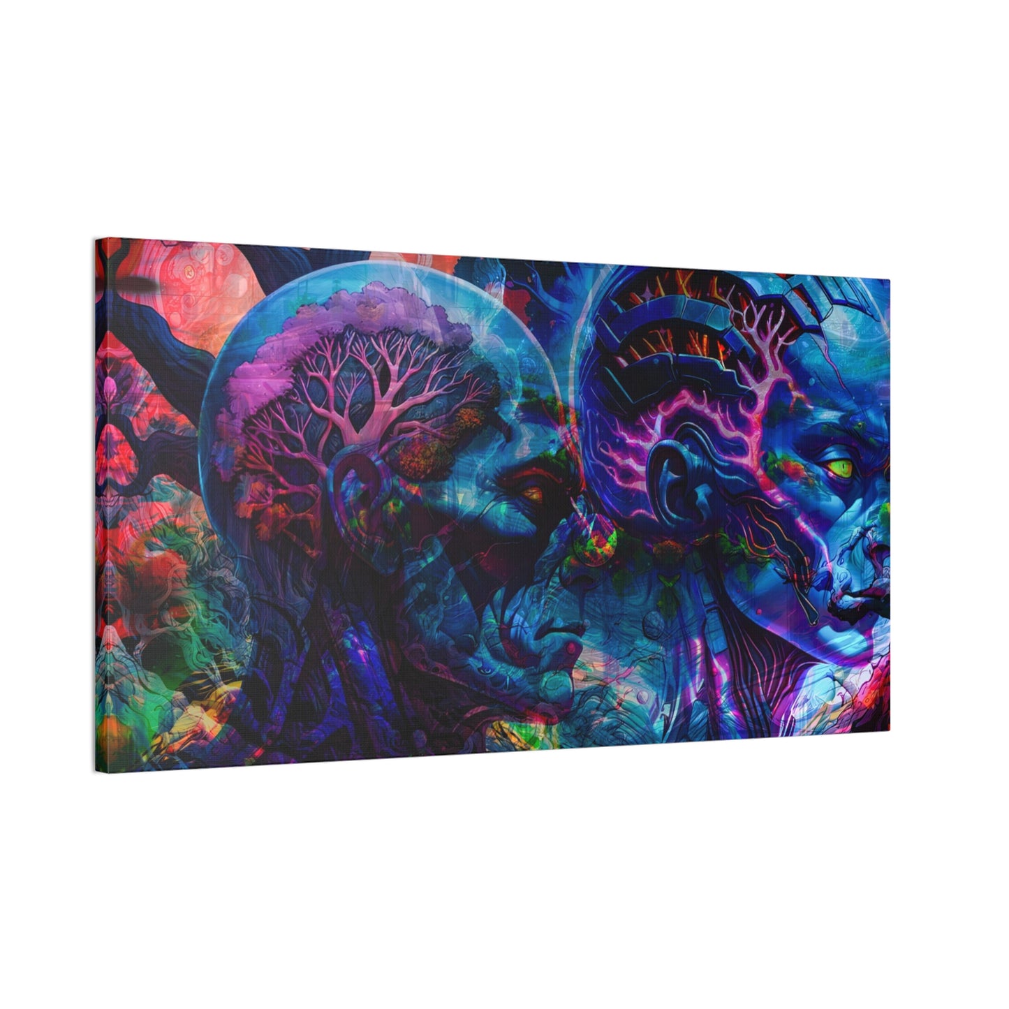 Dual Genesis – Digital Canvas Print by Callahan Indovina