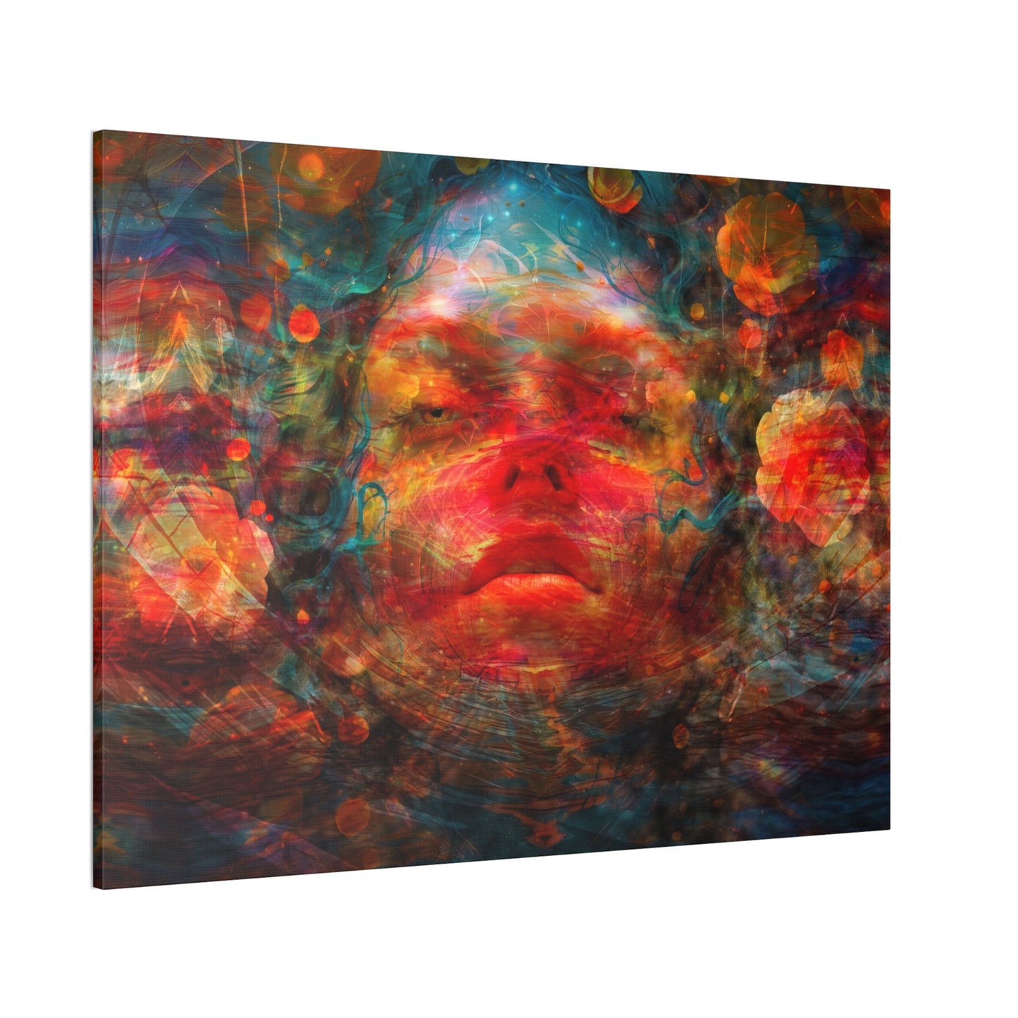 Ember Veil – Digital Canvas Print by Callahan Indovina