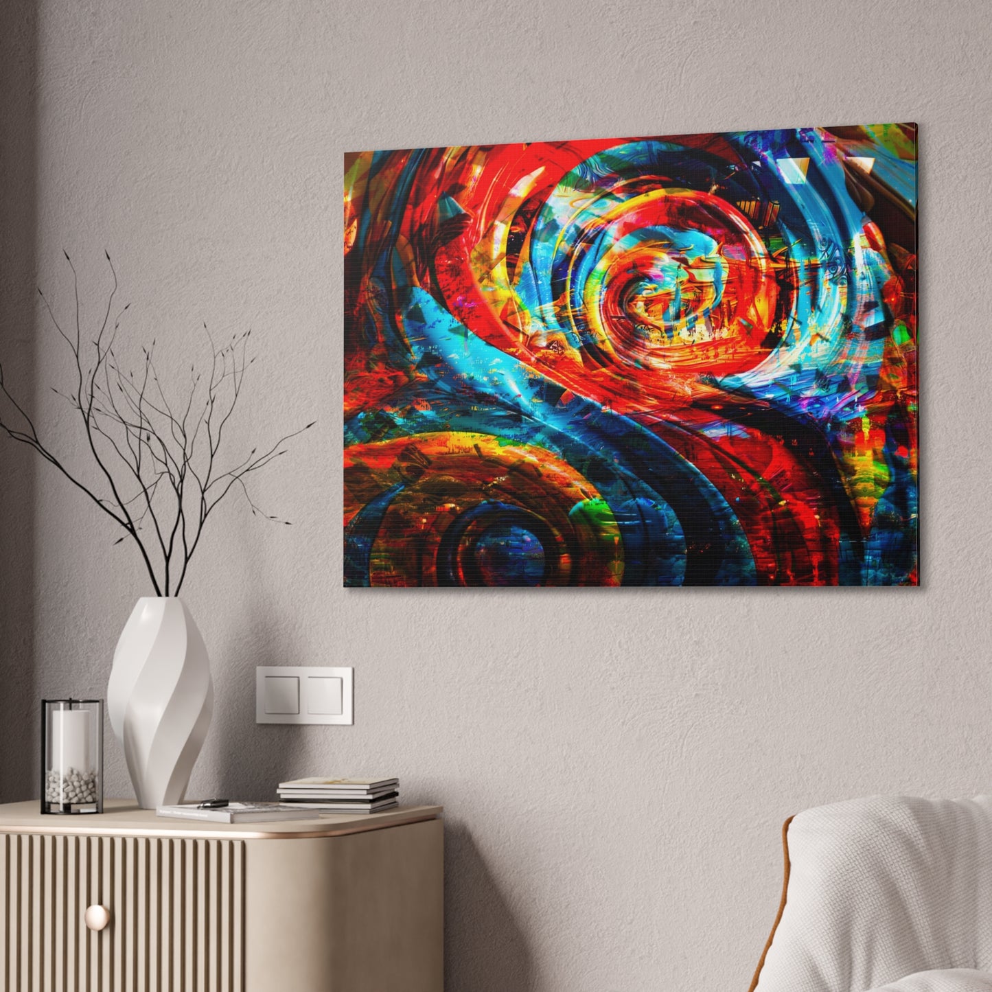 Spiral Forge– Digital Canvas Print by Callahan Indovina