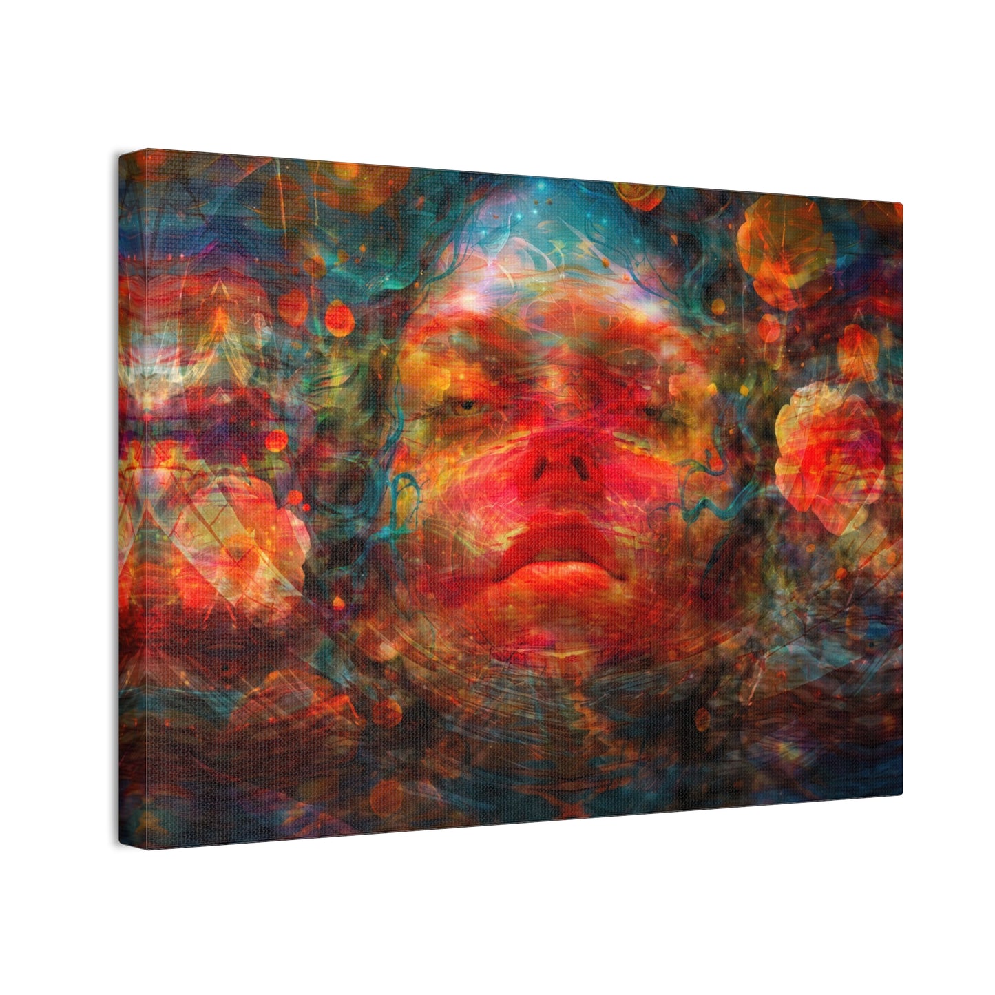 Ember Veil – Digital Canvas Print by Callahan Indovina