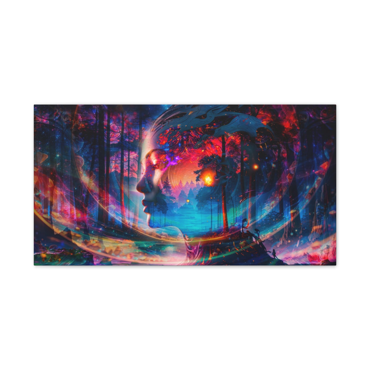 Luminous Mindscape – Digital Canvas Print by Callahan Indovina