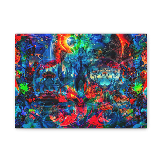 Celestial Bloom – Digital Canvas Print by Callahan Indovina