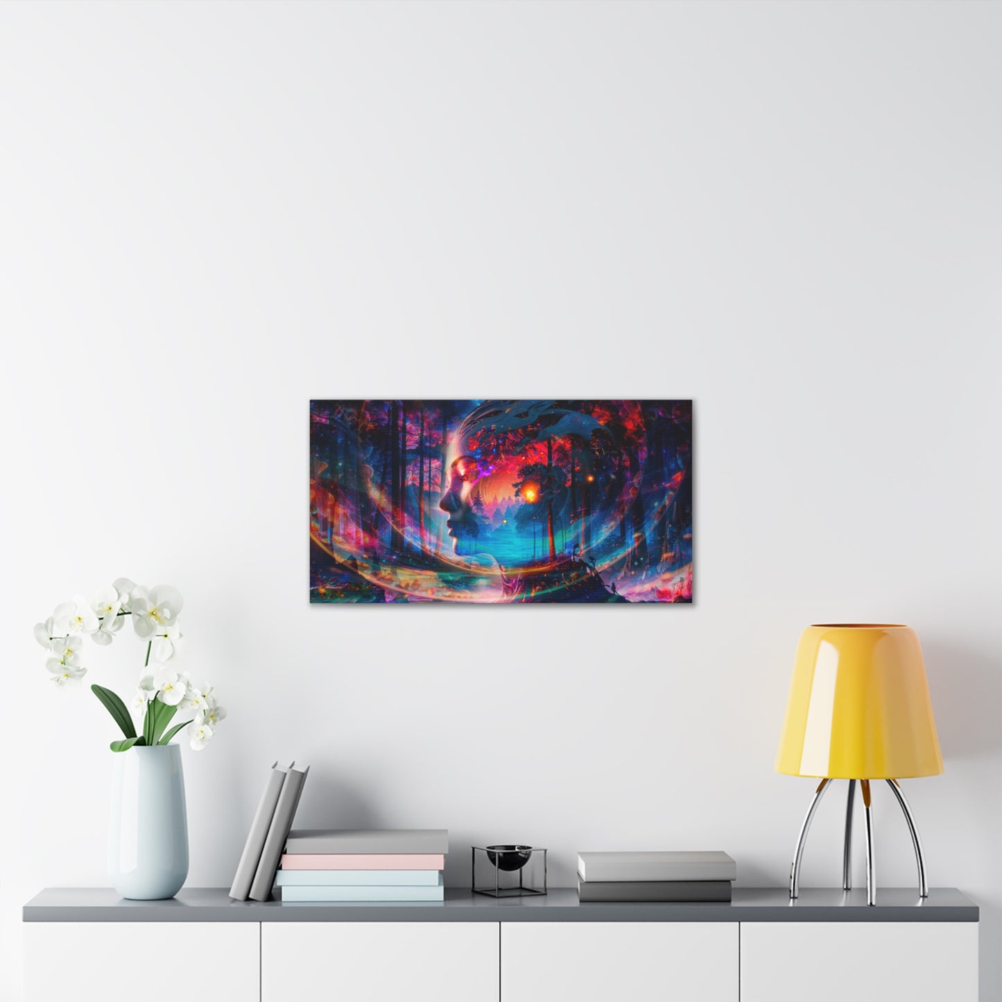 Luminous Mindscape – Digital Canvas Print by Callahan Indovina