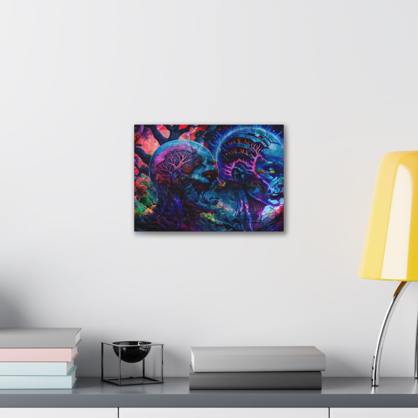 Dual Genesis – Digital Canvas Print by Callahan Indovina