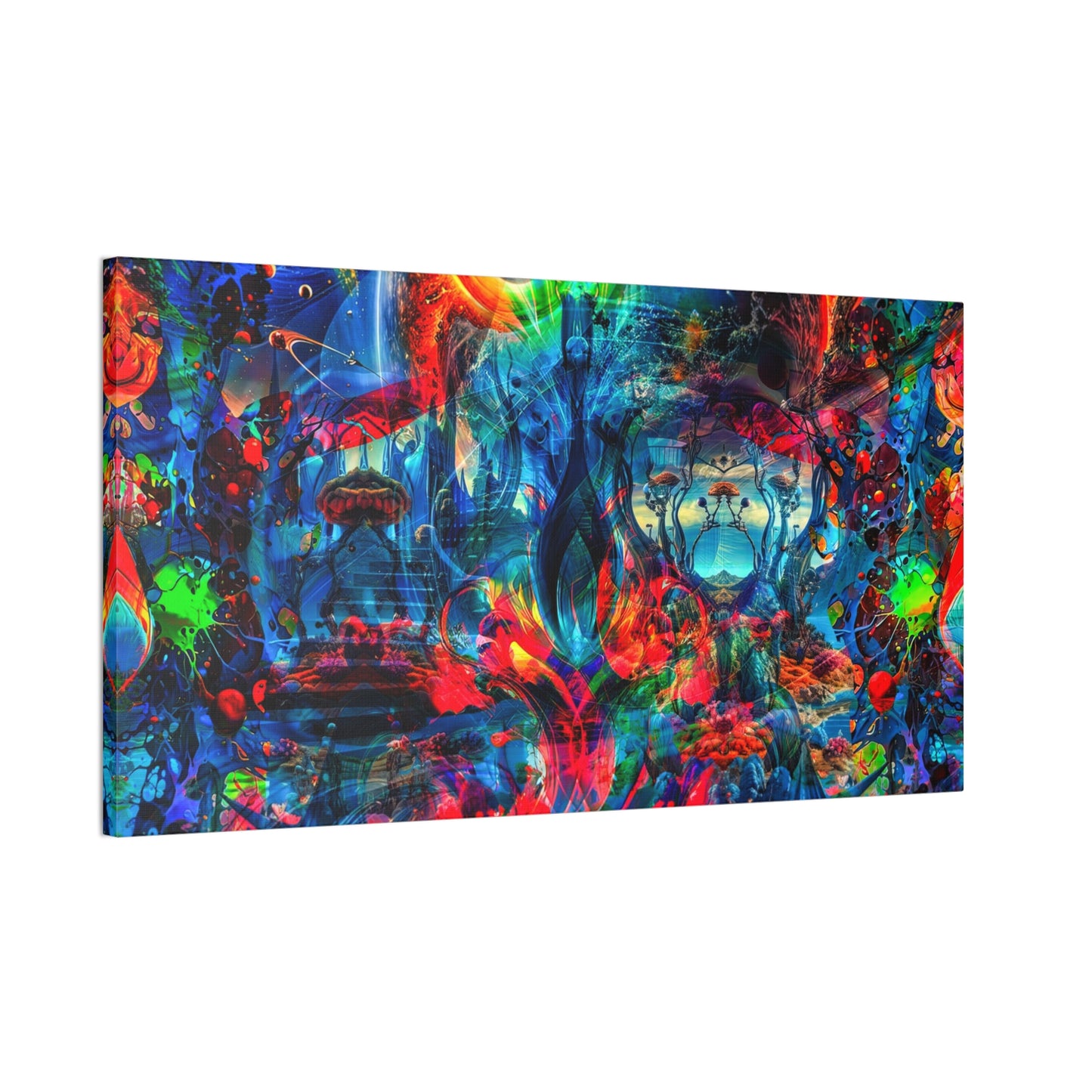 Celestial Bloom – Digital Canvas Print by Callahan Indovina