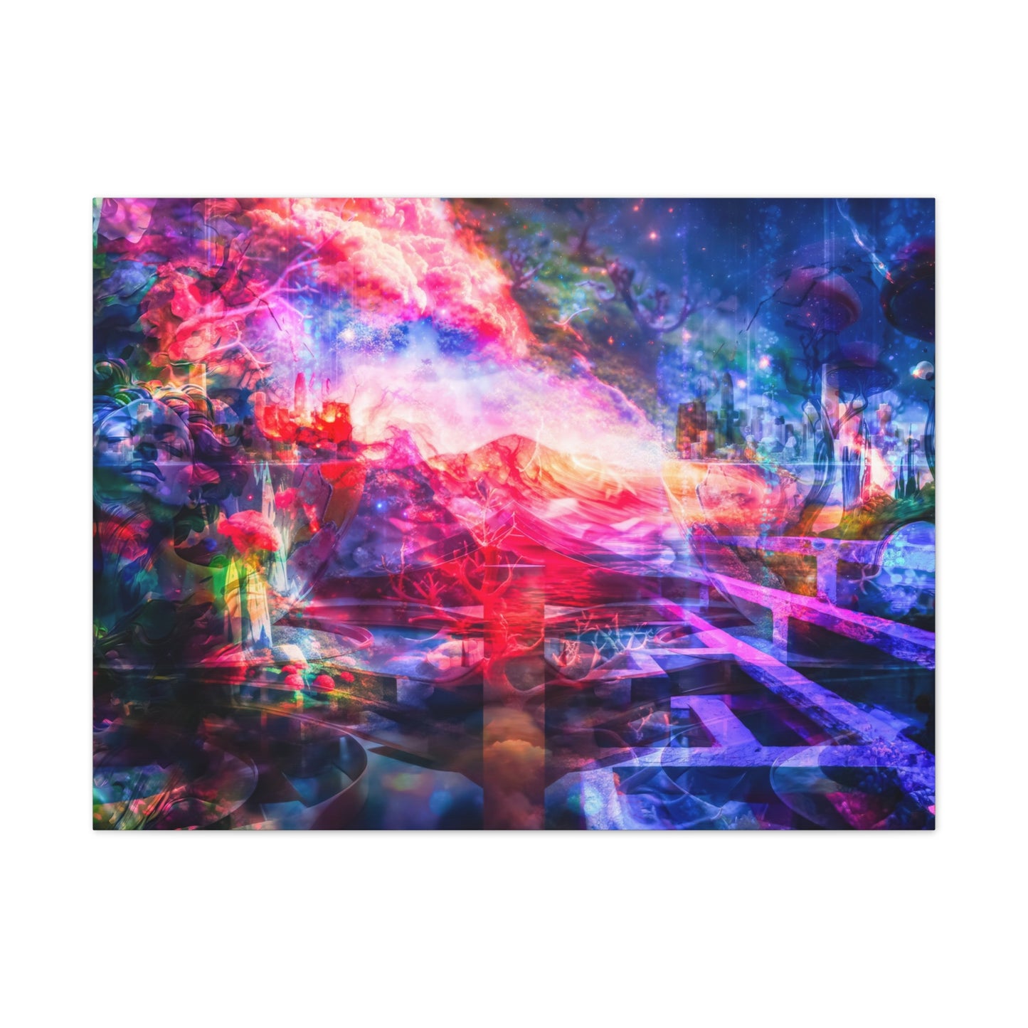 Elysian Drift – Digital Canvas Print by Callahan Indovina