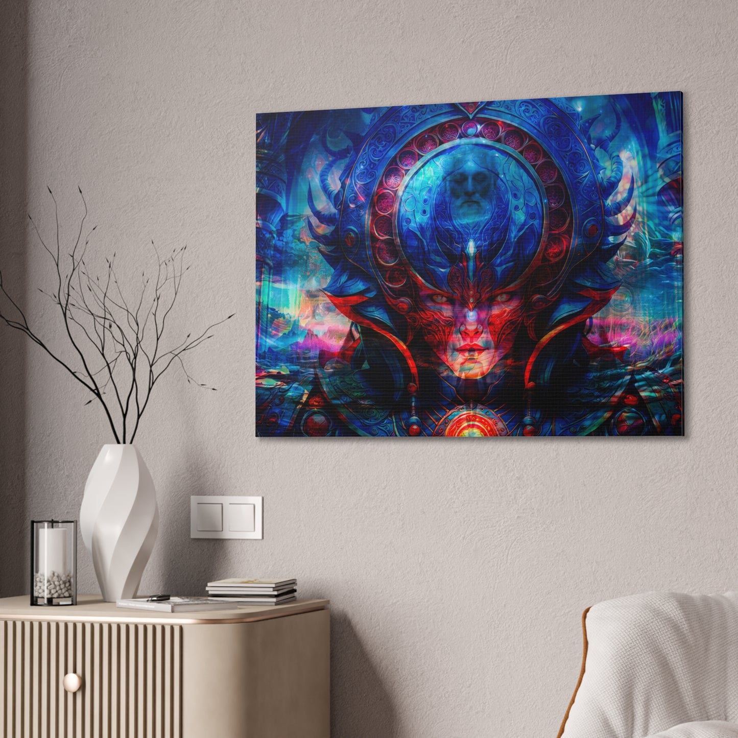 Celestial Regent – Digital Canvas Print by Callahan Indovina