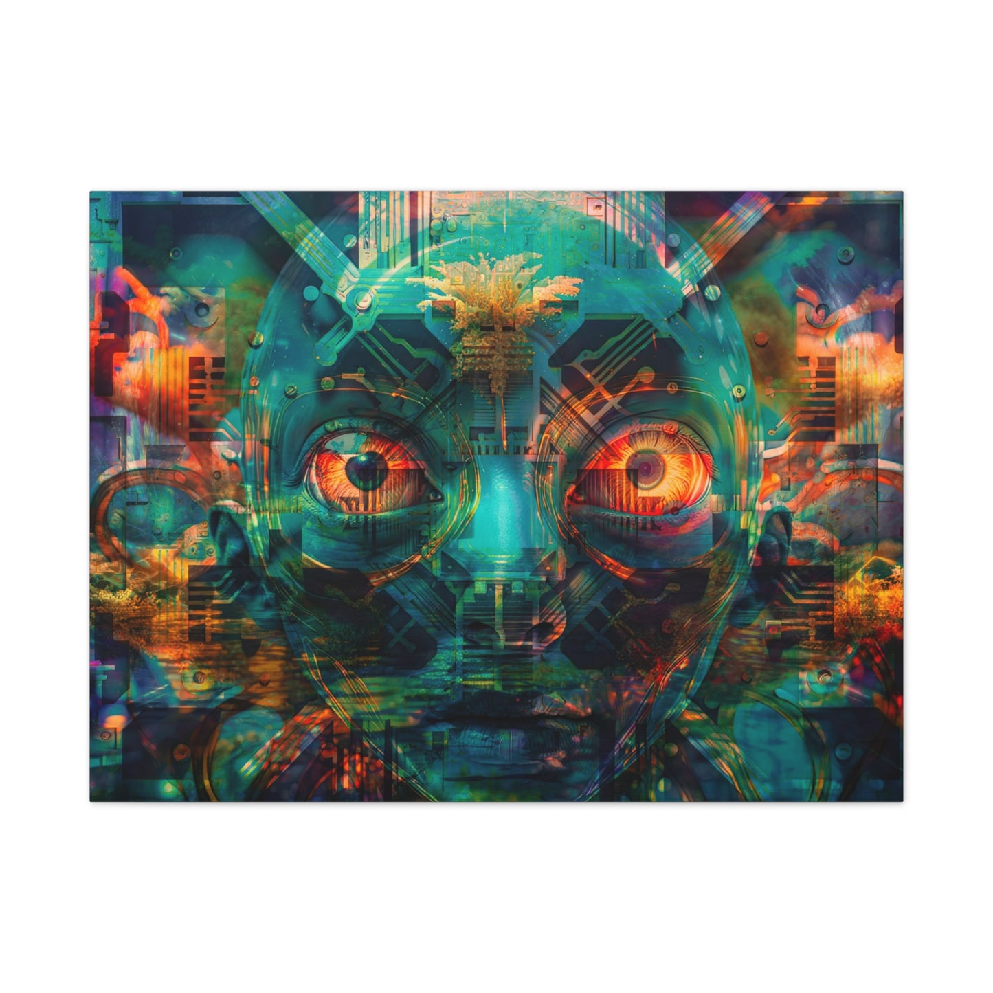 Circuit Oracle– Digital Canvas Print by Callahan Indovina