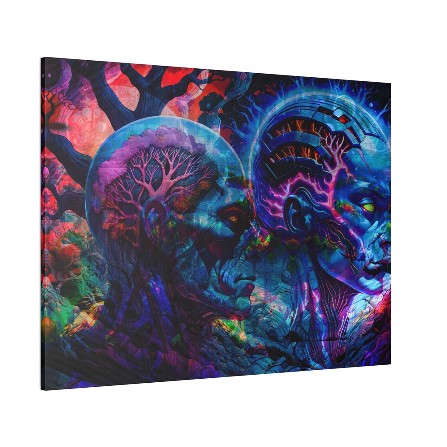 Dual Genesis – Digital Canvas Print by Callahan Indovina