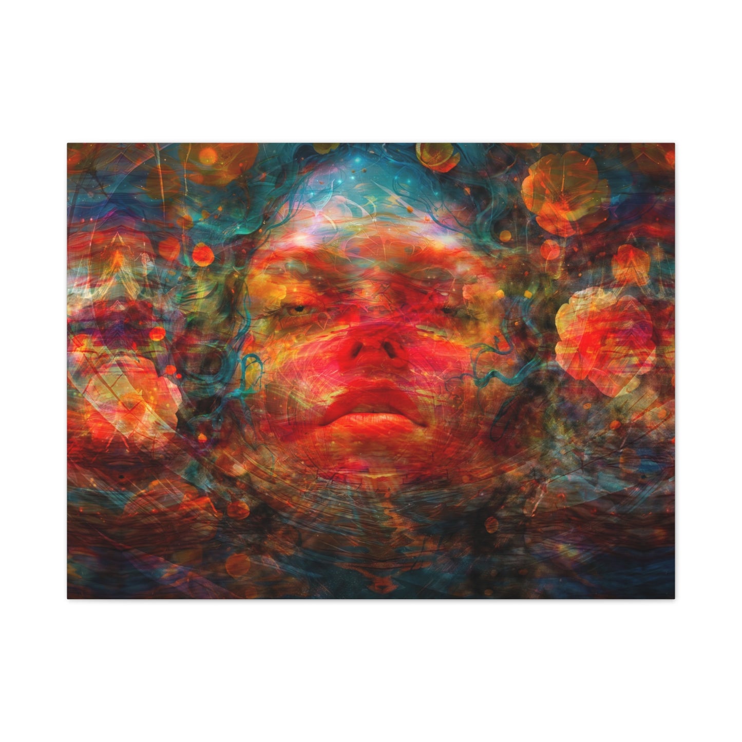 Ember Veil – Digital Canvas Print by Callahan Indovina