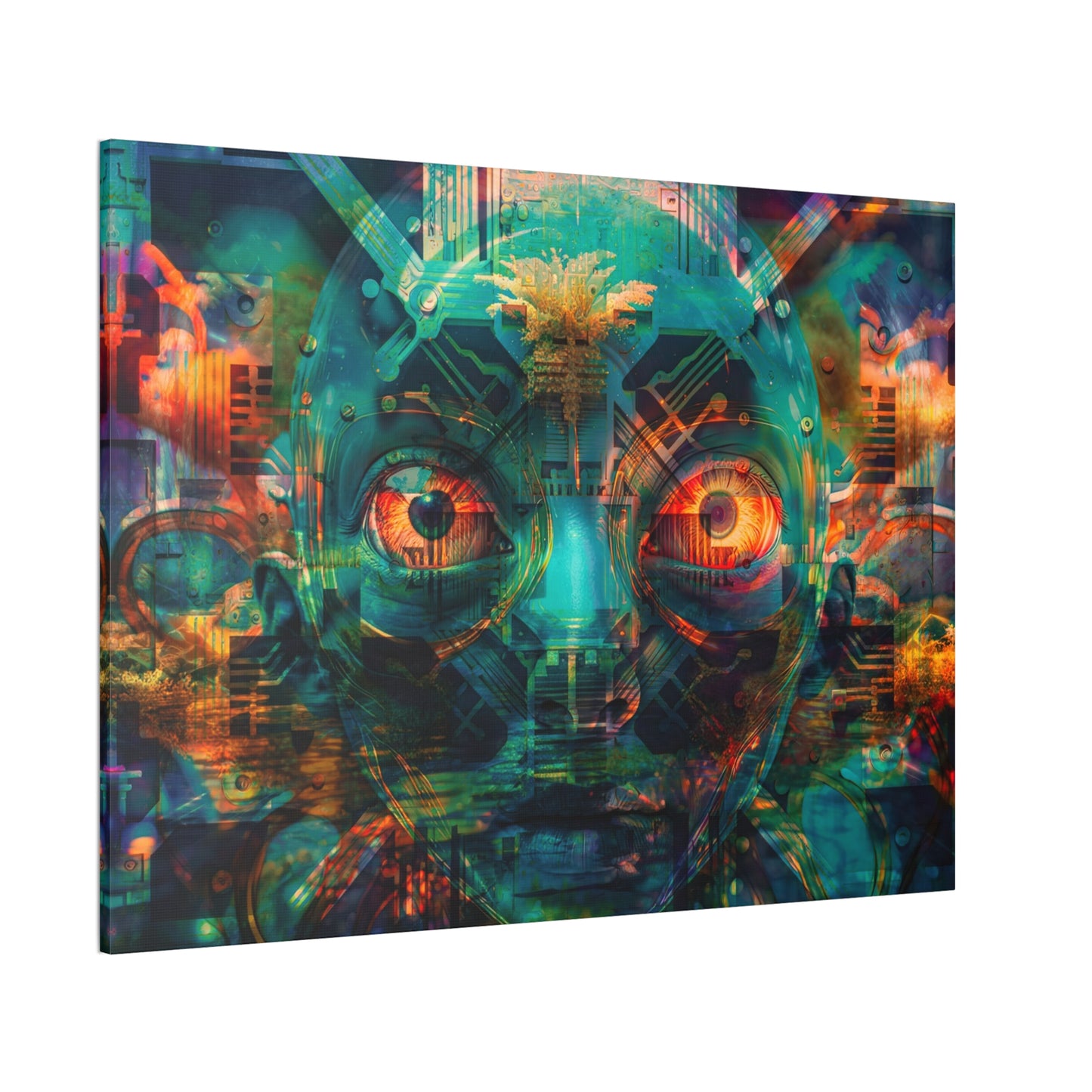 Circuit Oracle– Digital Canvas Print by Callahan Indovina