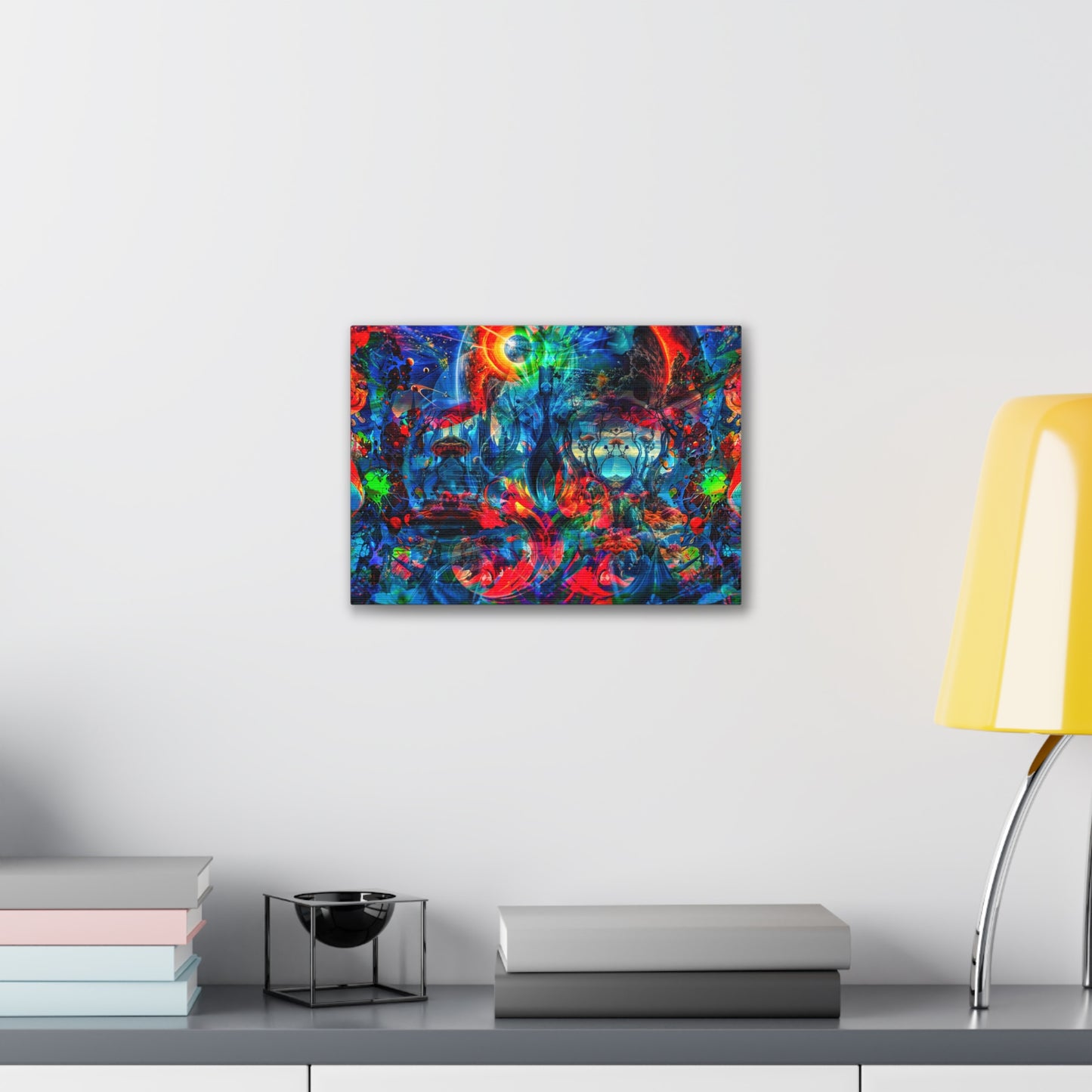 Celestial Bloom – Digital Canvas Print by Callahan Indovina