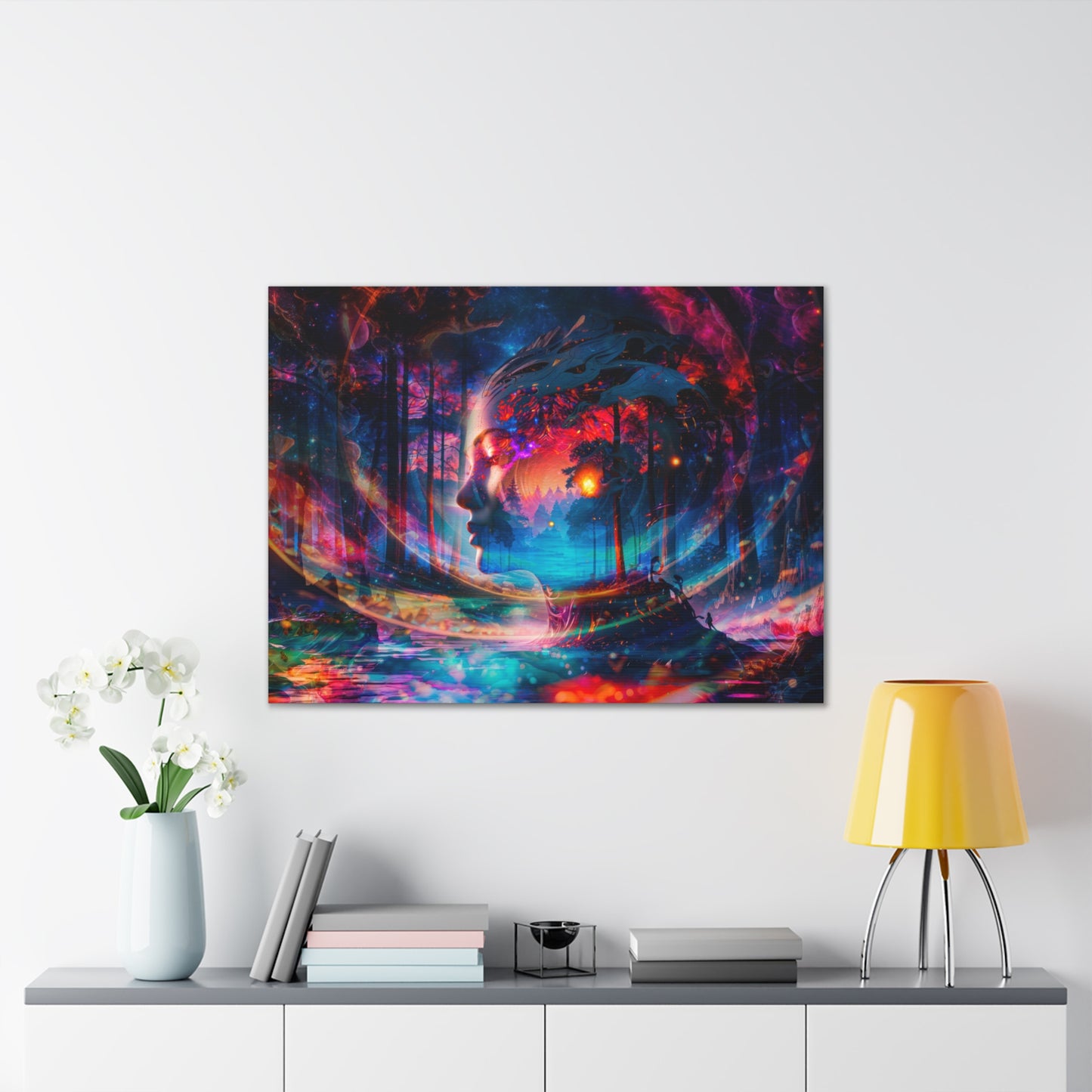 Luminous Mindscape – Digital Canvas Print by Callahan Indovina