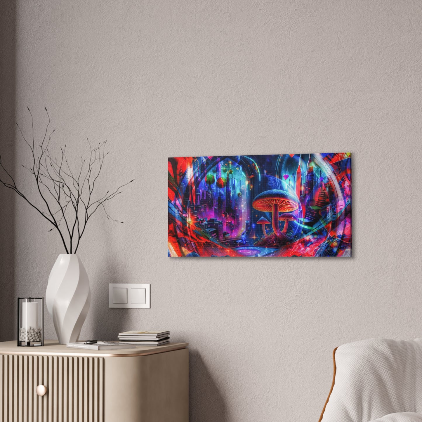 Dream The Frontier – Digital Canvas Print by Callahan Indovina