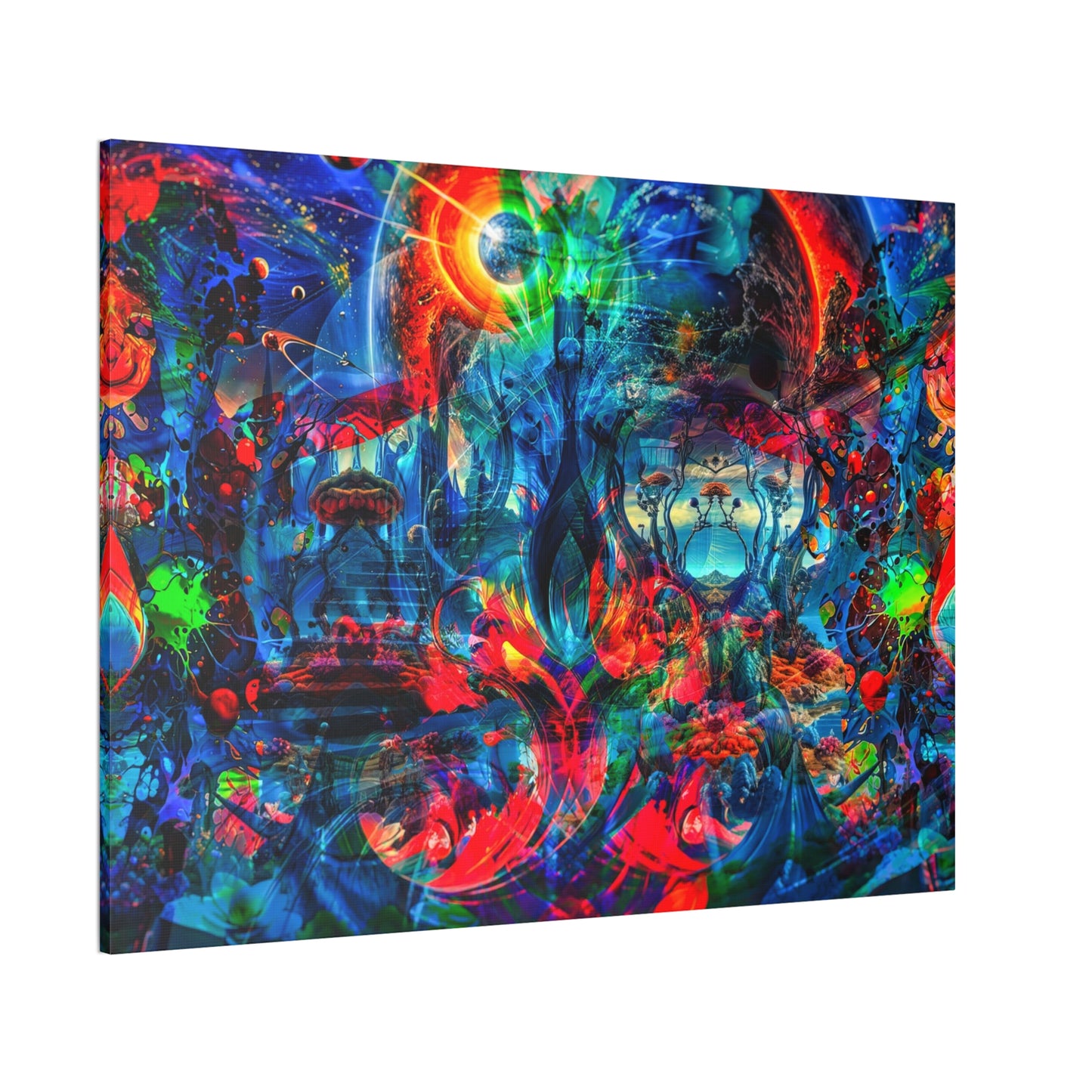 Celestial Bloom – Digital Canvas Print by Callahan Indovina