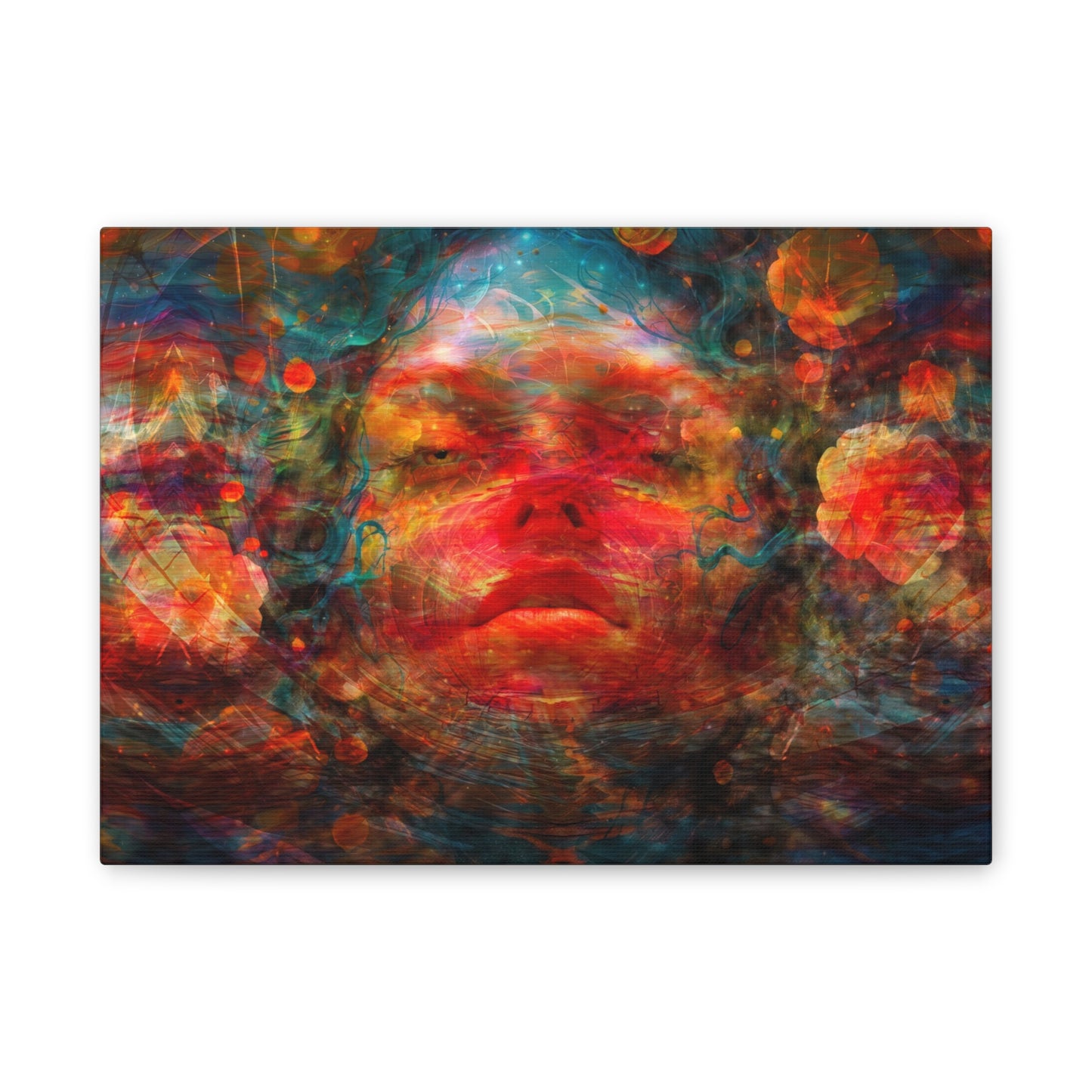 Ember Veil – Digital Canvas Print by Callahan Indovina