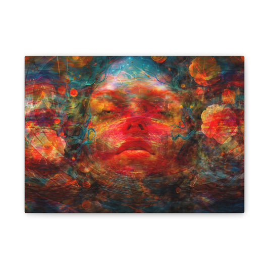 Ember Veil – Digital Canvas Print by Callahan Indovina