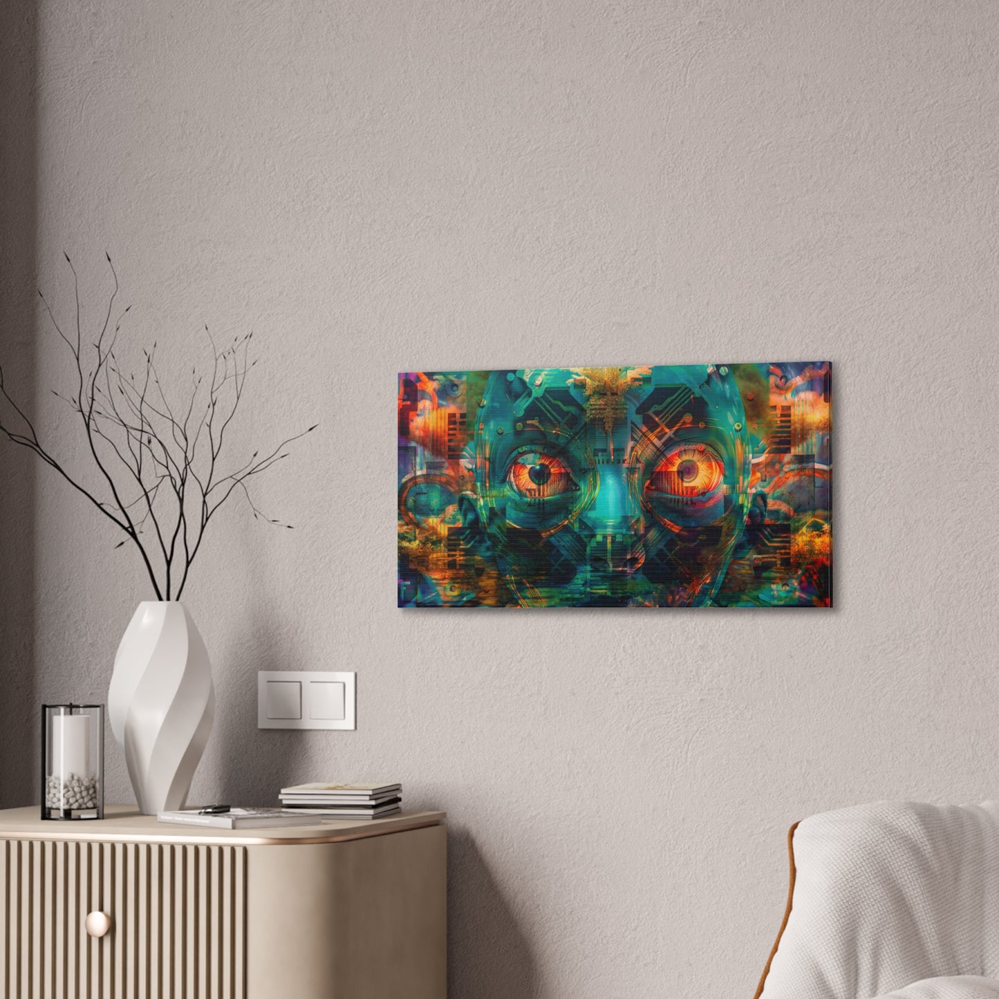 Circuit Oracle– Digital Canvas Print by Callahan Indovina