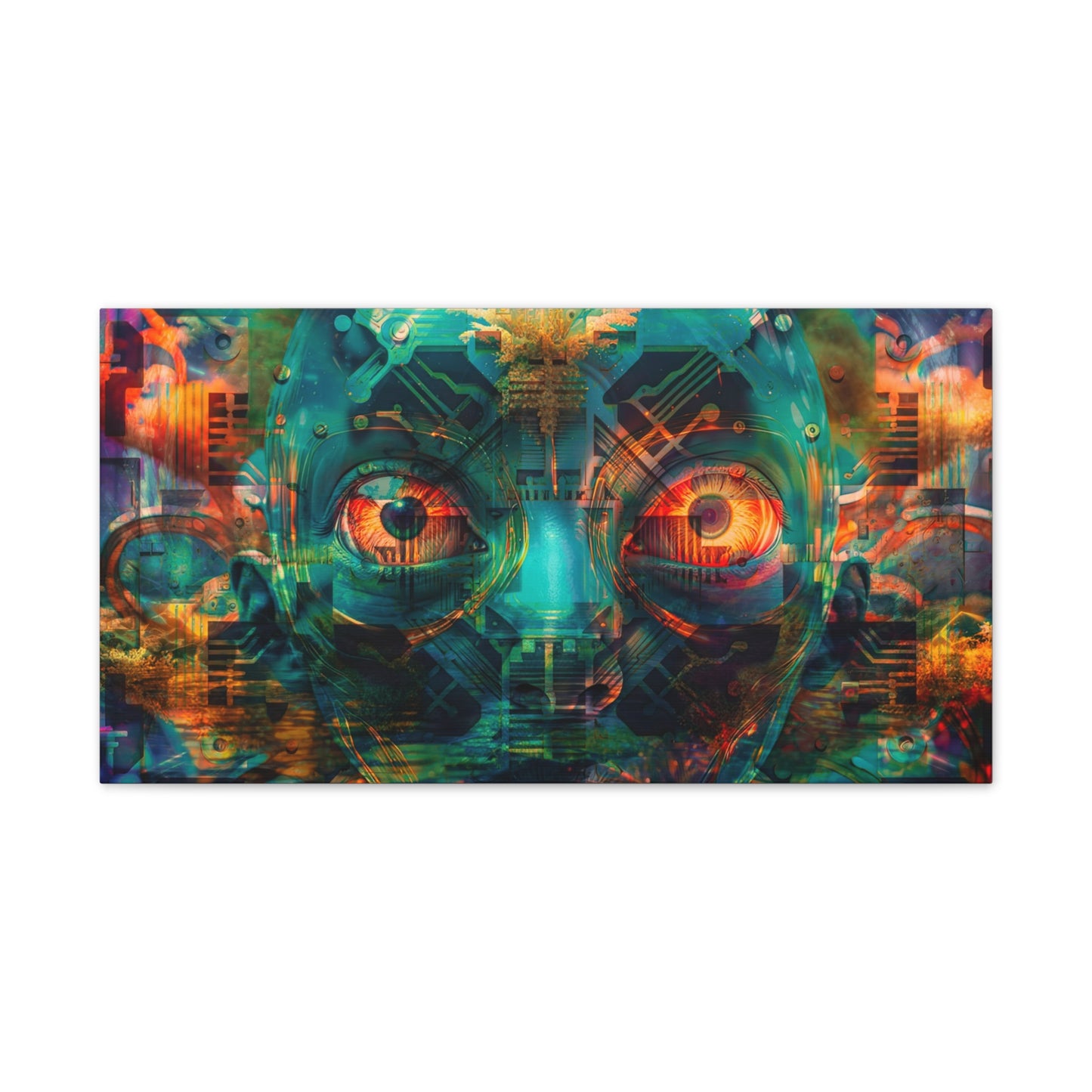 Circuit Oracle– Digital Canvas Print by Callahan Indovina