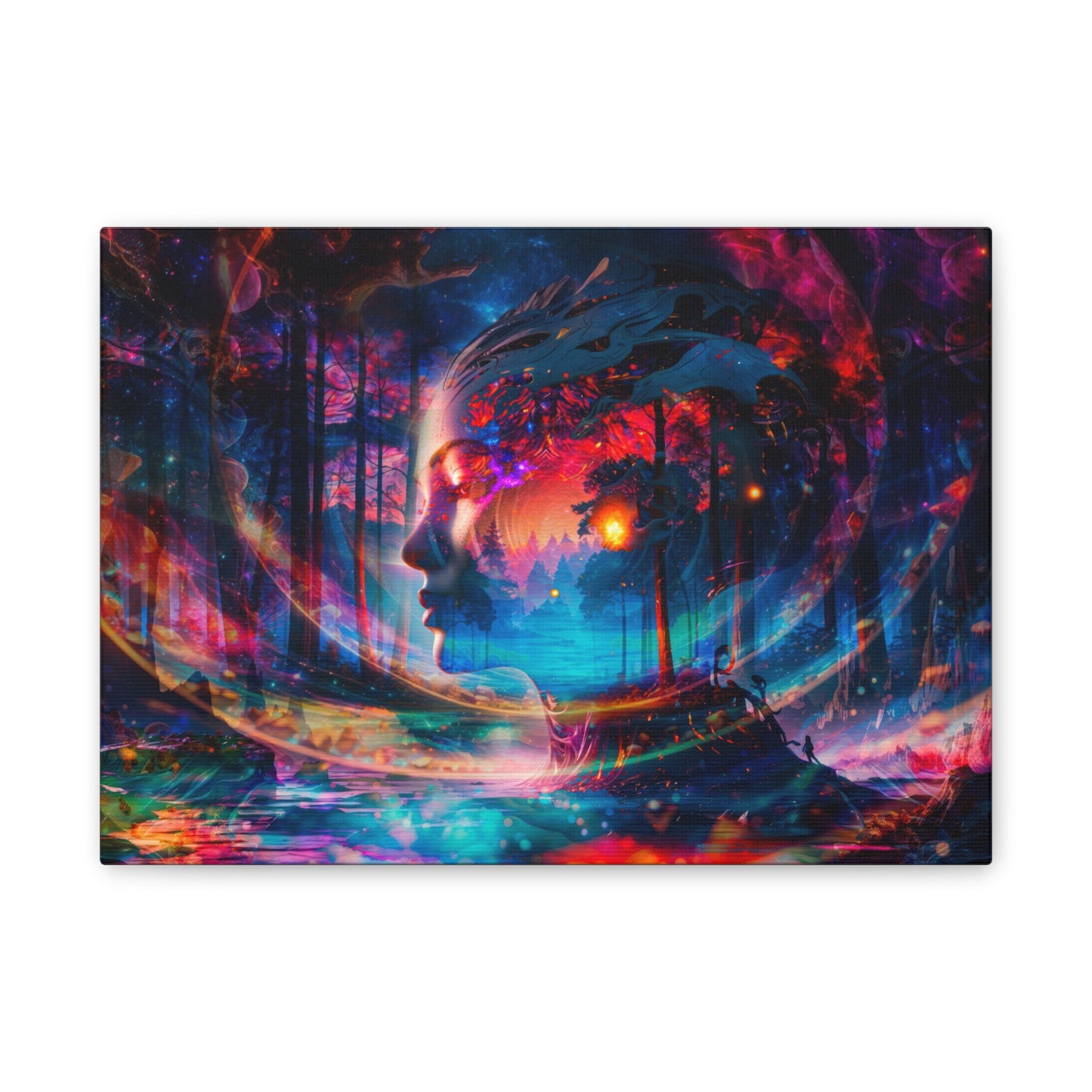 Luminous Mindscape – Digital Canvas Print by Callahan Indovina