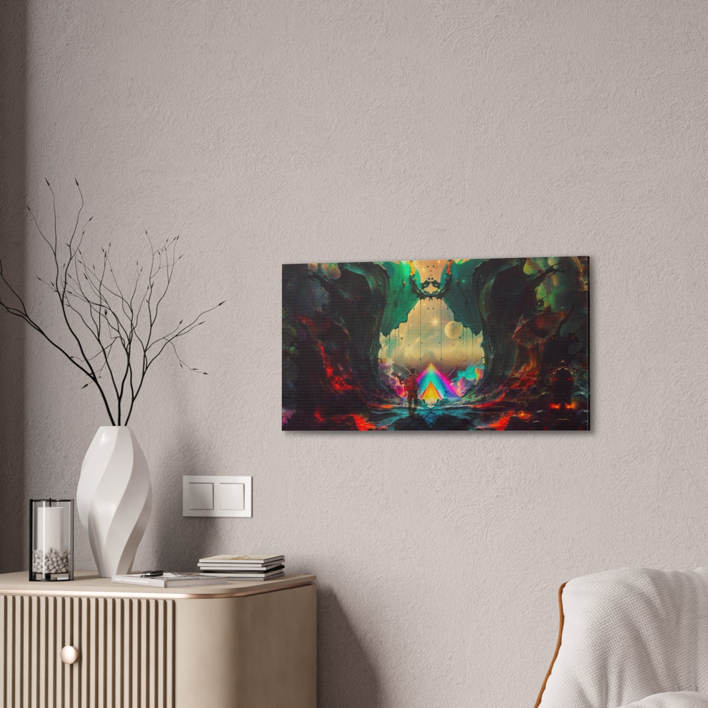 Prism Gate – Digital Canvas Print by Callahan Indovina