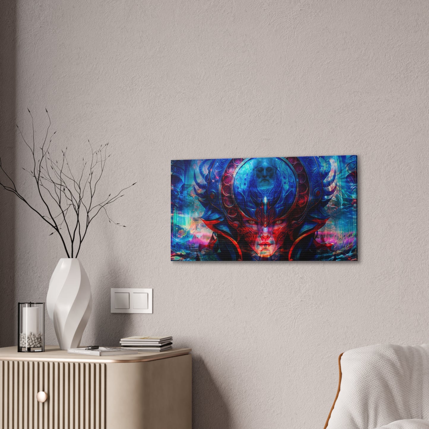 Celestial Regent – Digital Canvas Print by Callahan Indovina
