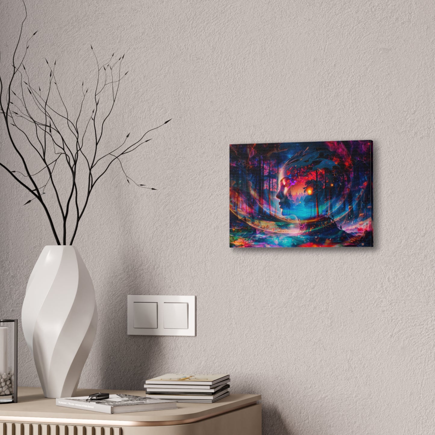 Luminous Mindscape – Digital Canvas Print by Callahan Indovina