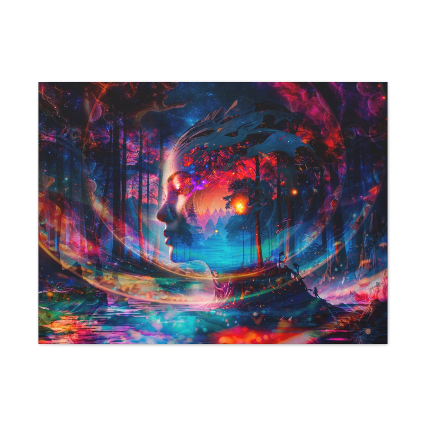 Luminous Mindscape – Digital Canvas Print by Callahan Indovina